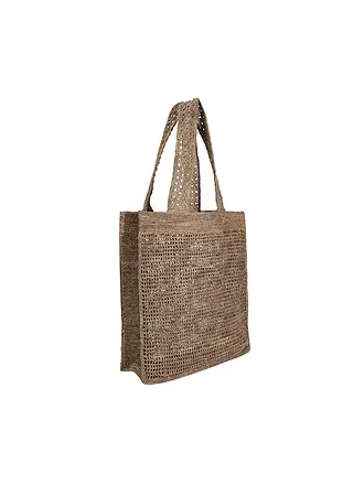 IBELIV | Borsa di paglia - Shopper FASIKA | braun